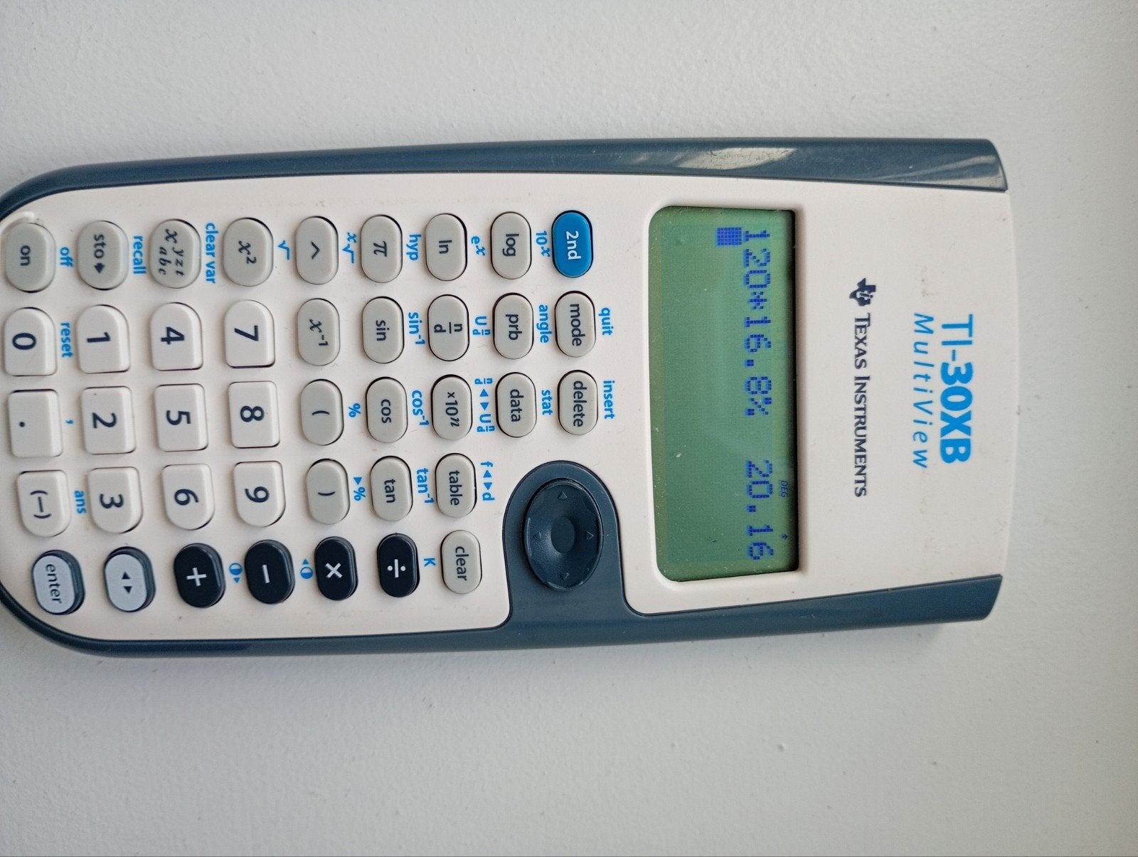 Texas instruments TI-30XB, Enlèvement