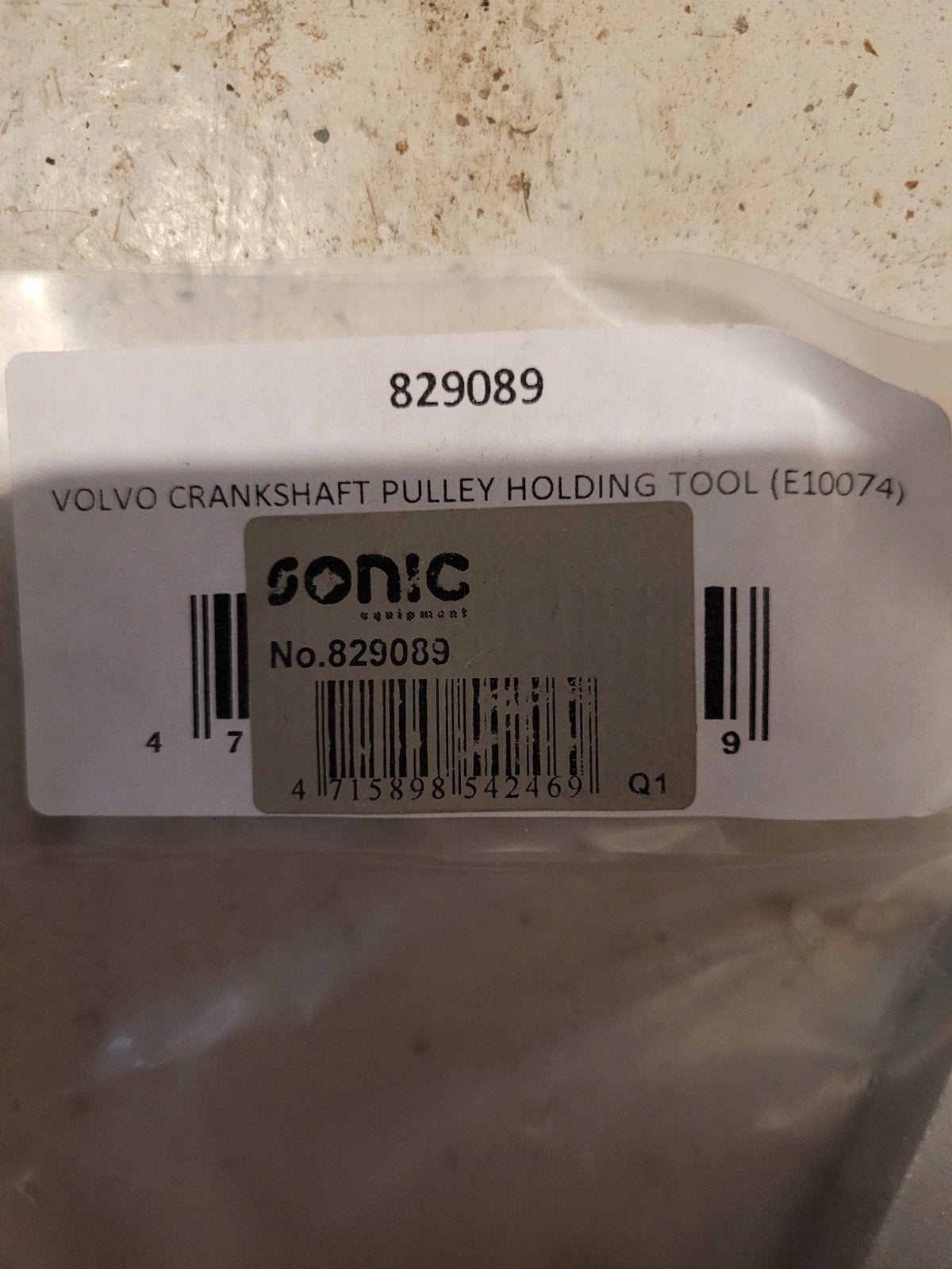 Outil blocage poulie vilebrequin SONIC 829089  Volvo, Auto diversen, Autogereedschap