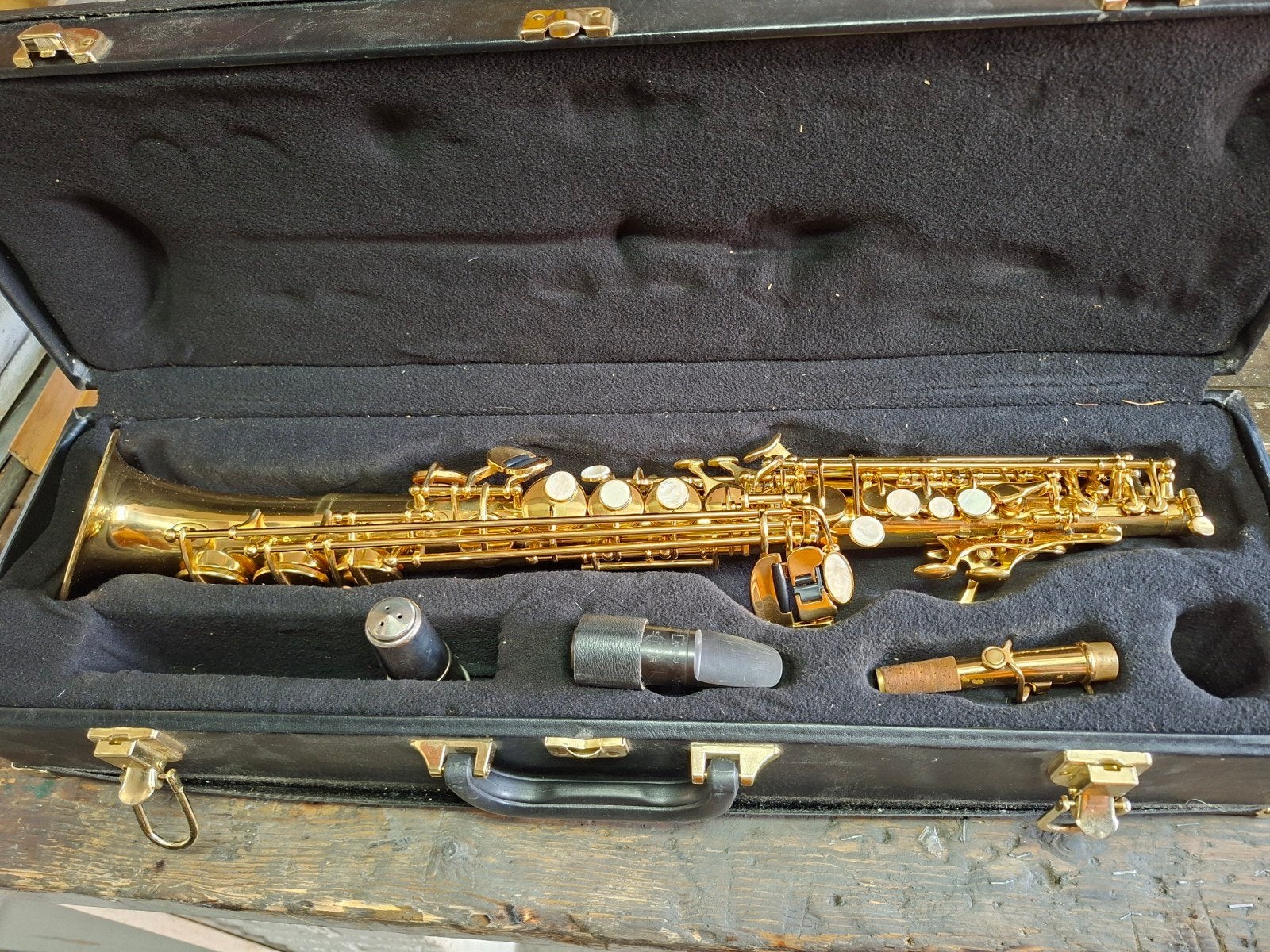 Très beau saxophone soprano, Musique & Instruments, Enlèvement ou Envoi, Comme neuf, Soprano, Avec valise