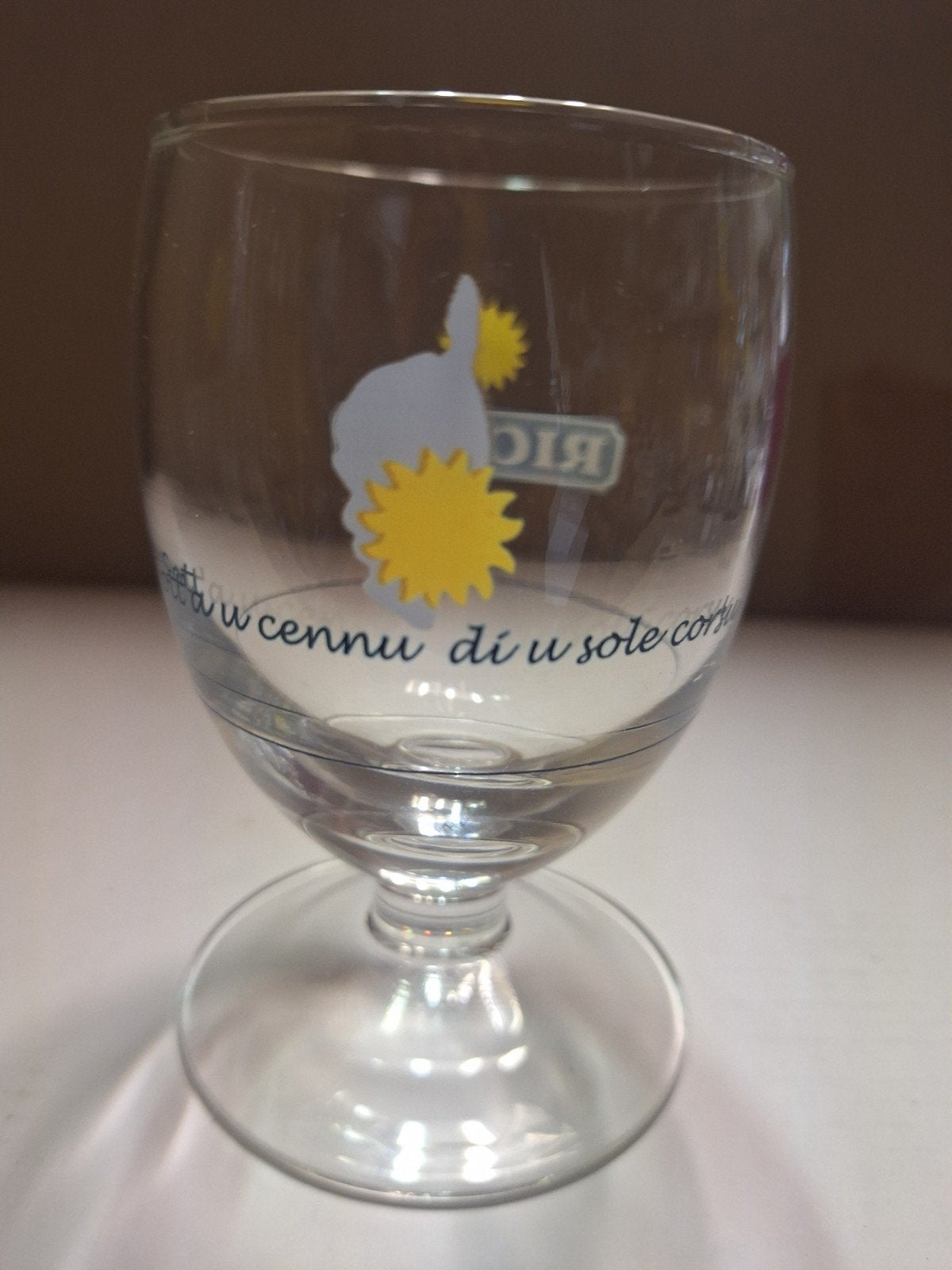 rare 1 verre ricard corse, Collections, Enlèvement