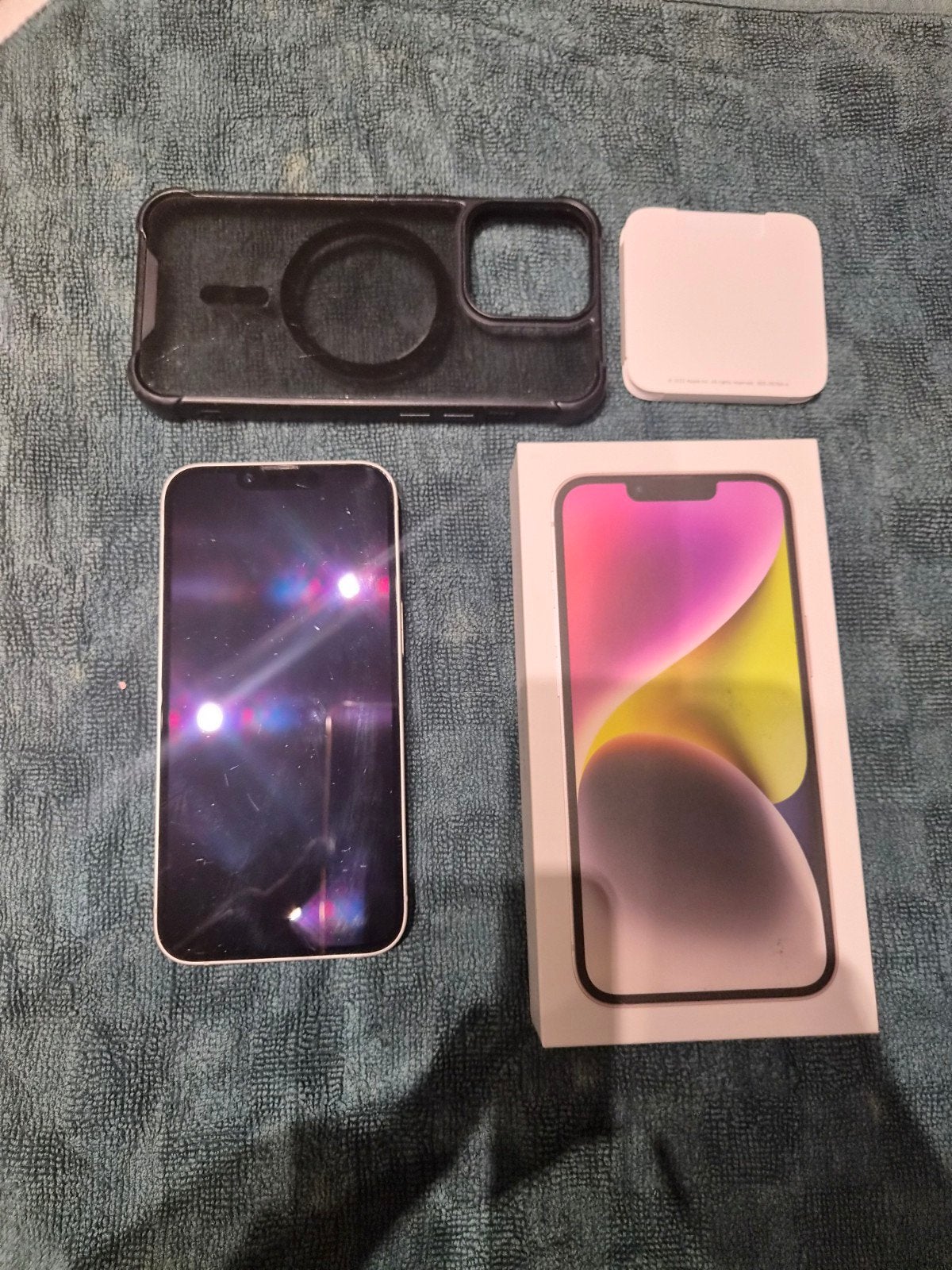 iPhone 14, Telecommunicatie, 128 GB, Wit, Ophalen of Verzenden, Zo goed als nieuw