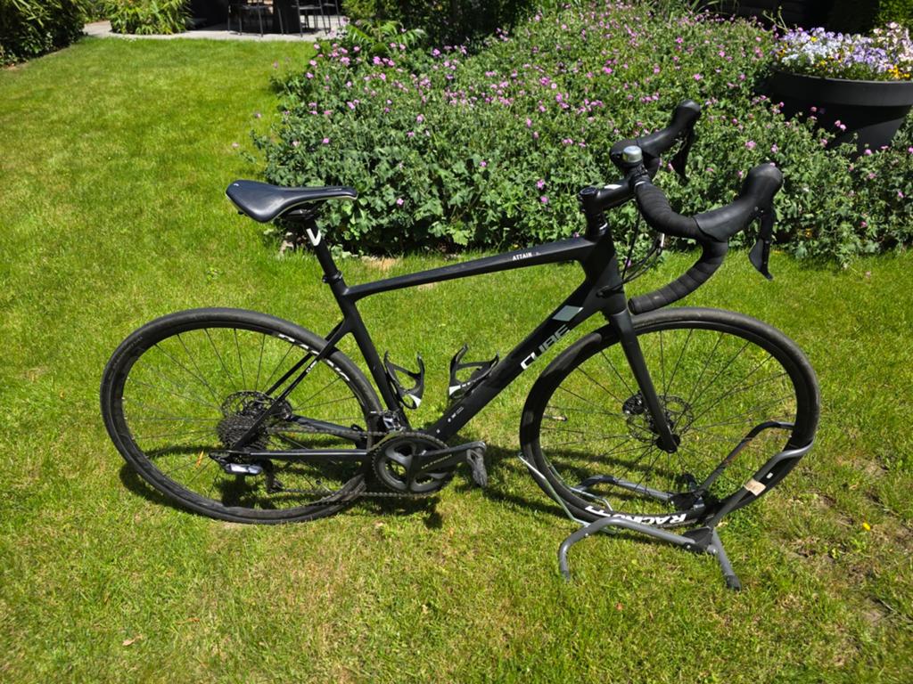 Cube Attain GTC SL, 53 tot 57 cm, Ophalen, Carbon