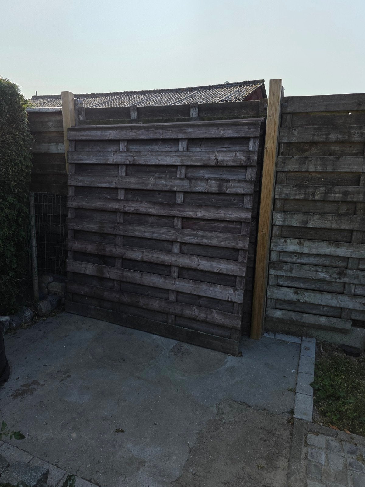 Houten tuinschermen 2 stuks, gratis op te halen!, Ophalen