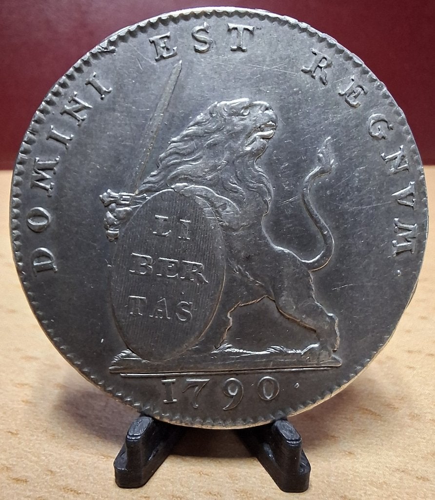 Zilveren leeuw 1790 - Grote datum !! - Mooie patina., Zilver, Ophalen of Verzenden, Losse munt, Zilver