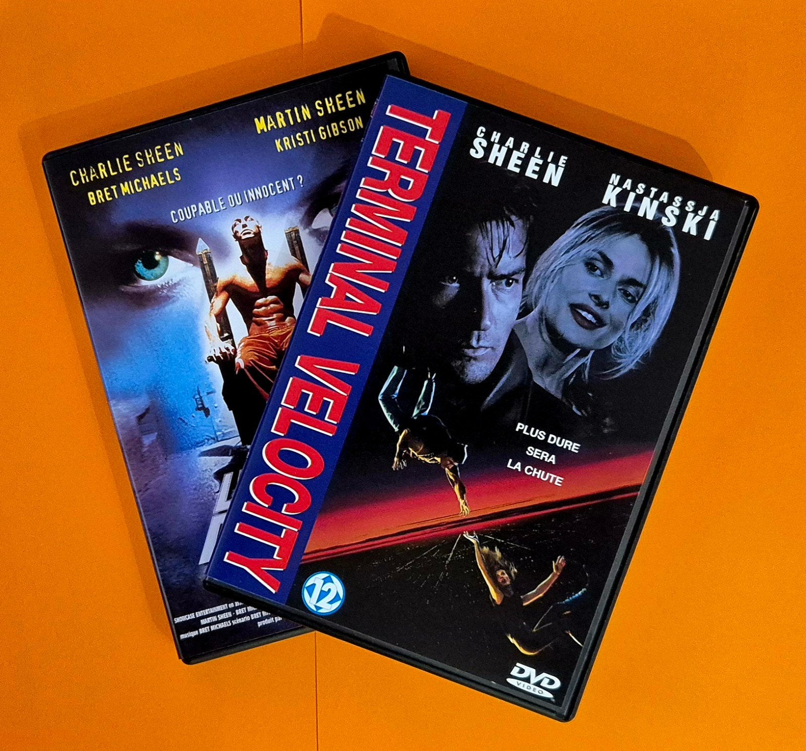 2x DVD 📀 Terminal velocity + Le couloir de la mort, CD & DVD, Enlèvement ou Envoi, Comme neuf, Thriller d'action, Français
