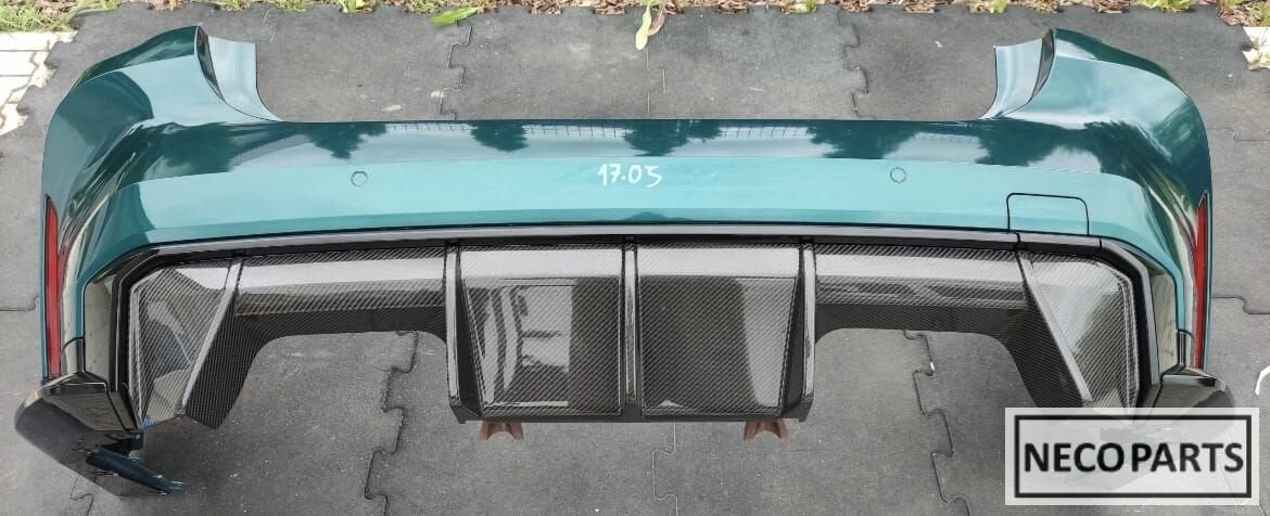 ACHTERBUMPER BMW M4 G82 G83 CARBON BUMPER ALLES LEVERBAAR, Gebruikt, -, Ophalen of Verzenden, Achter