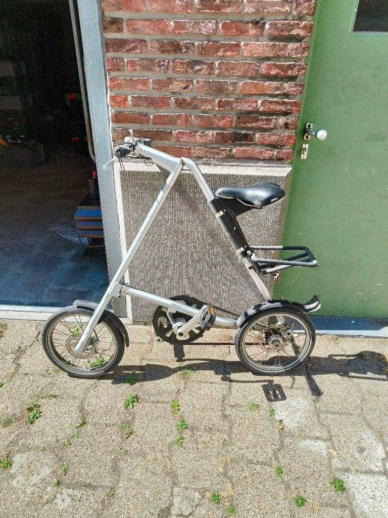 Strida SX, Fietsen en Brommers, Zo goed als nieuw, Totaal opvouwbaar, Schijfrem, Ophalen