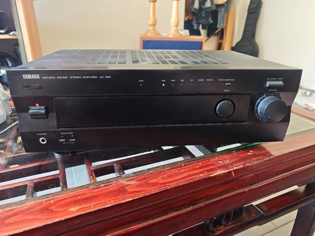 Amplificateur Yamaha Ax-392, TV, Hi-fi & Vidéo, Amplificateurs & Ampli-syntoniseurs, Yamaha, 60 à 120 watts, Enlèvement, Stéréo