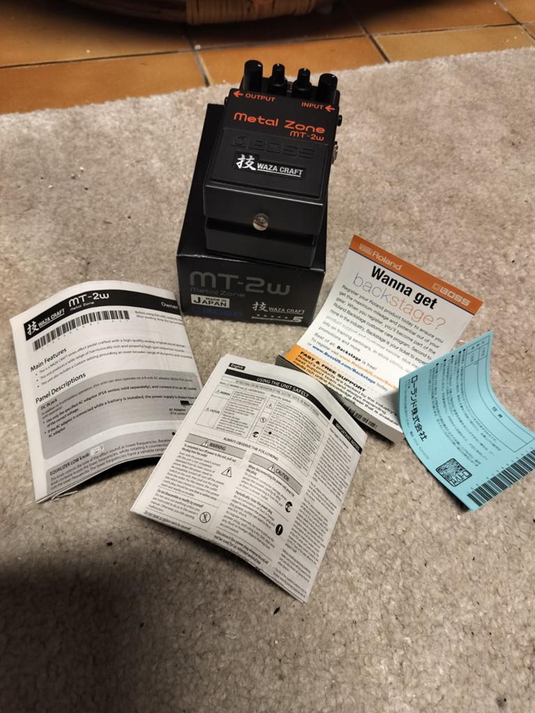 Boss Metal Zone MT-2w waza craft, Ophalen of Verzenden, Nieuw, Distortion, Overdrive of Fuzz