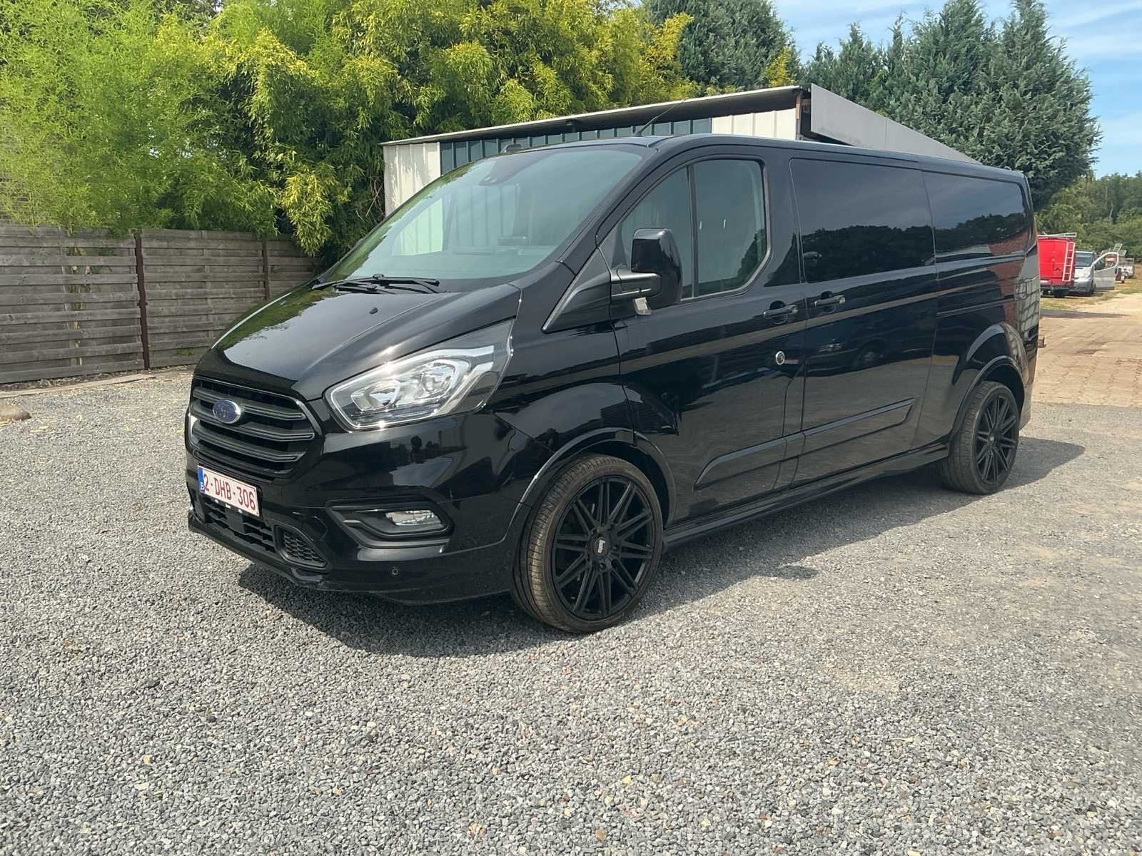2020 Ford Custom Dubbele Cabine Transit Bedrijfswagen, Auto's, Gebruikt, Bedrijf, Ford, Te koop