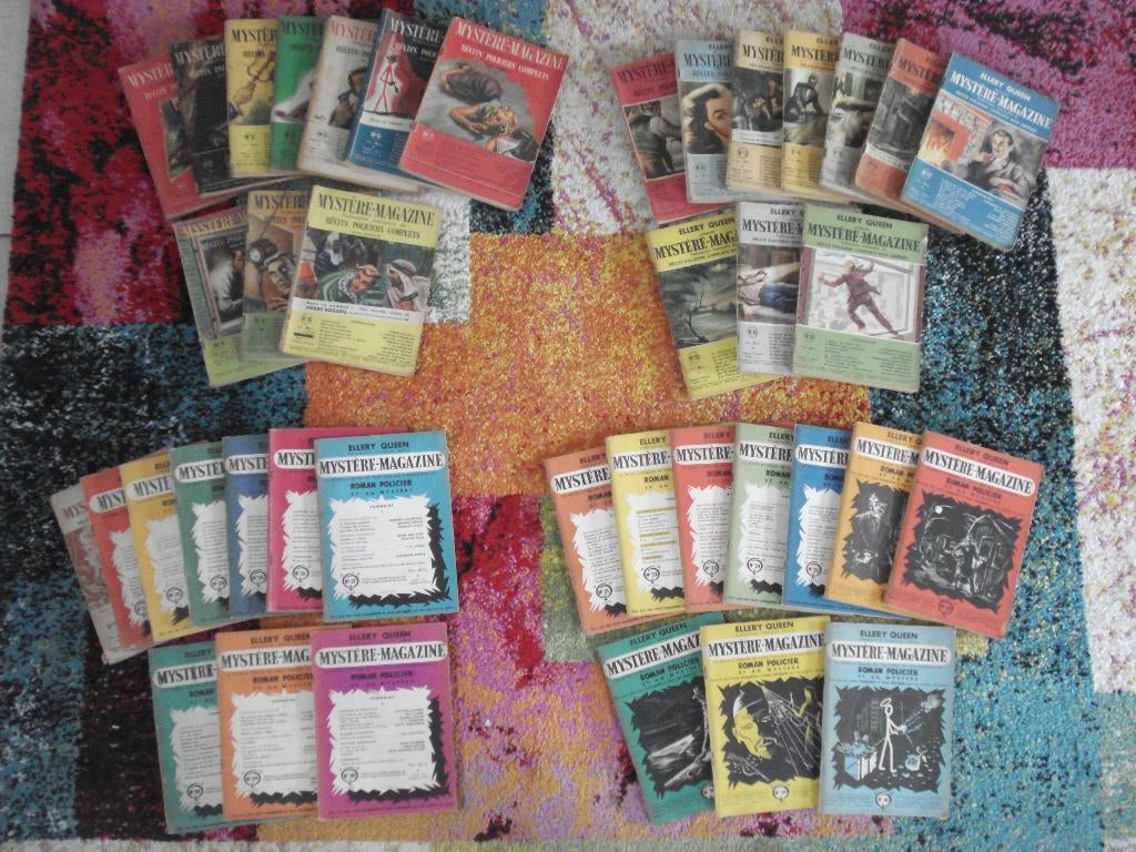 171 numéros de Mystère magazines de 1948 à 1962-collection, Enlèvement, Utilisé