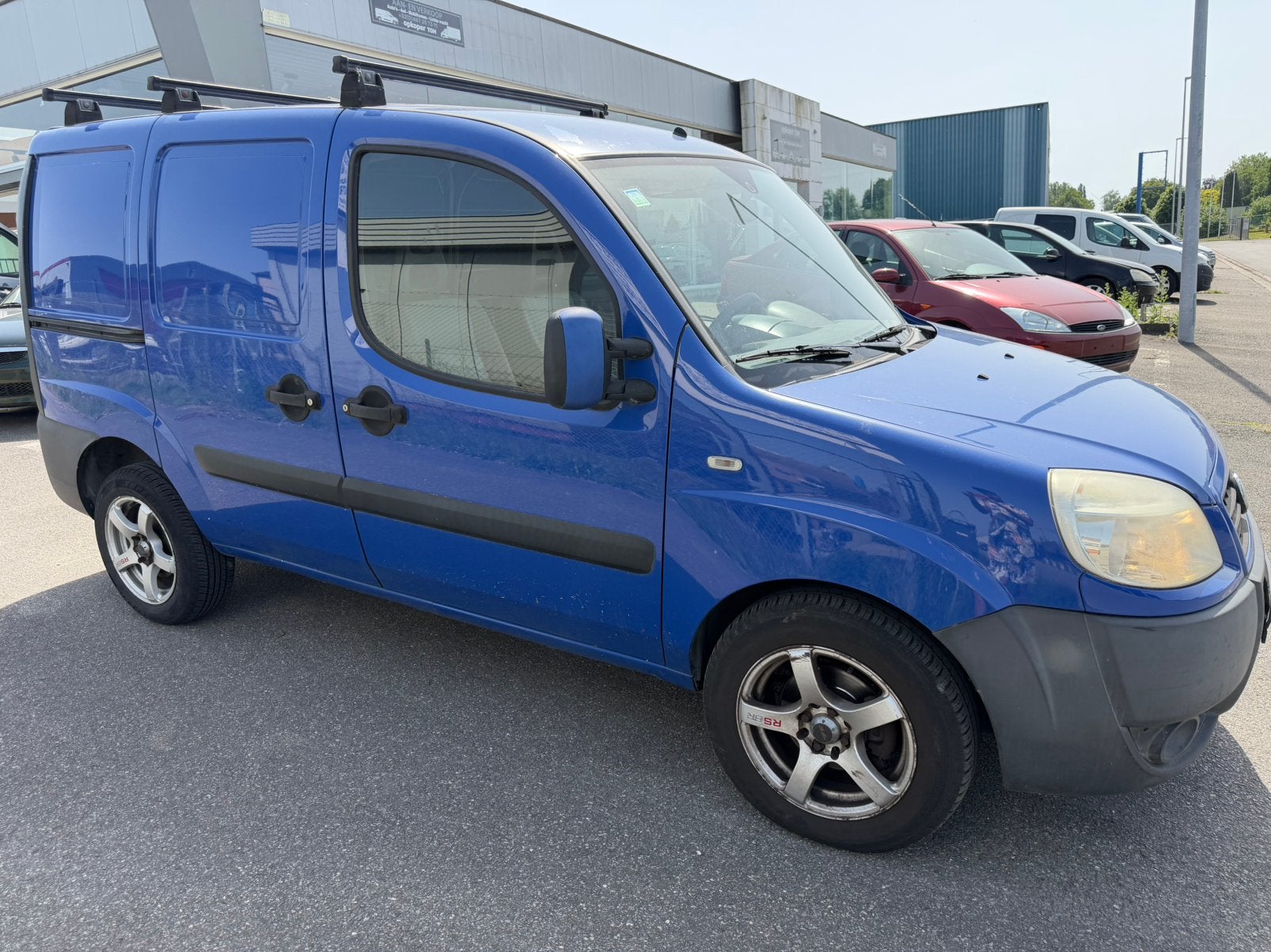 Fiat doblo 1.9 diesel 158.527km airco gekeurd voor verkoop, Autos, Achat, Entreprise, 2 places, Boîte manuelle
