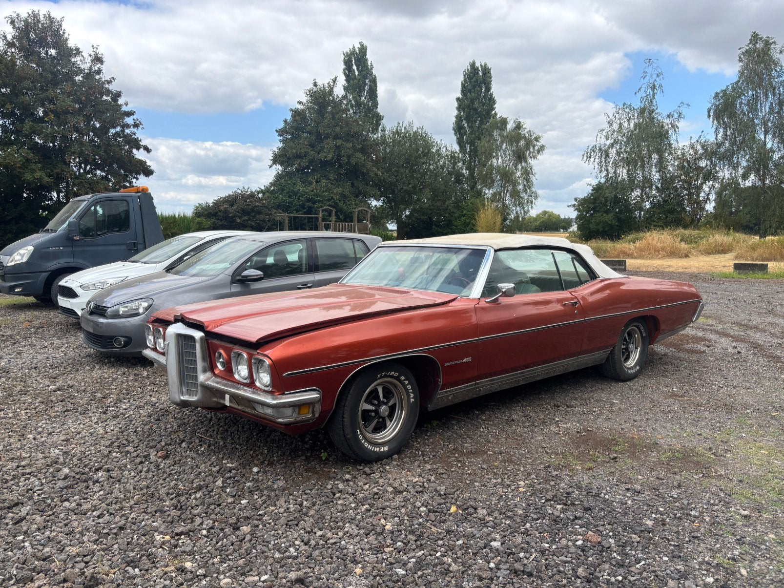 Pontiac Bonneville 1970, Enlèvement ou Envoi