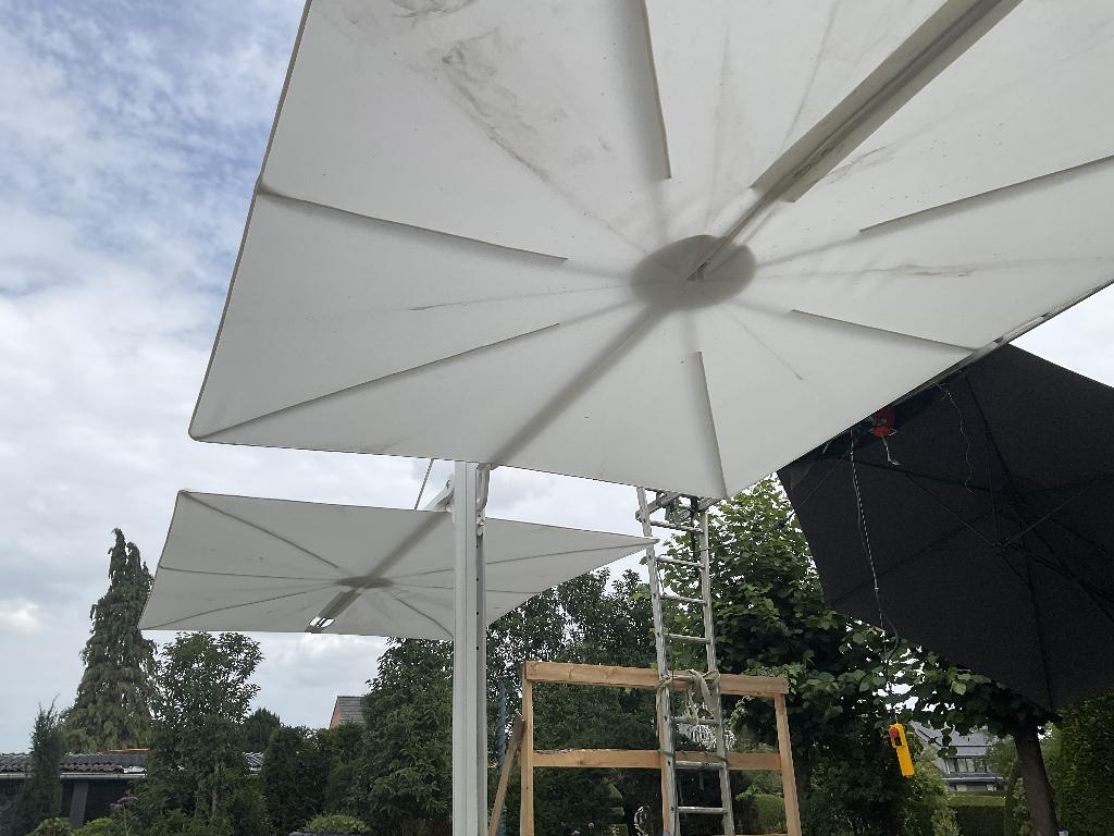 Umbrosa parasol, Ophalen of Verzenden, Nieuw, 2 tot 3 meter, Parasolvoet