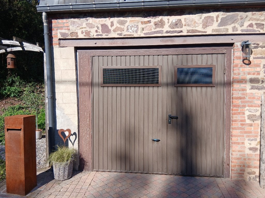 Porte de garage, Châssis de fenêtre, Enlèvement ou Envoi, Comme neuf, Vitre comprise