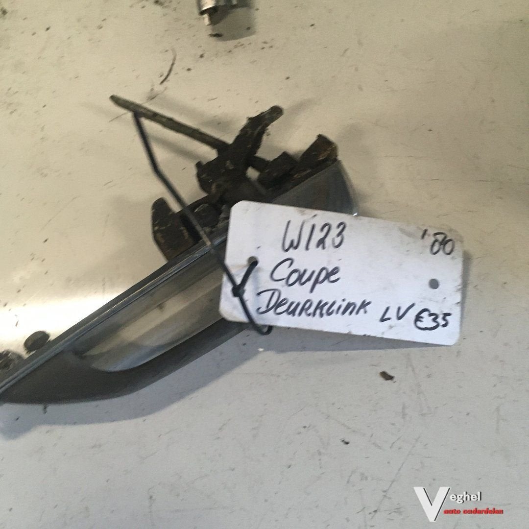 Mercedes W123 1980  Greep Klink Linksvoor, -, Utilisé, Porte, -