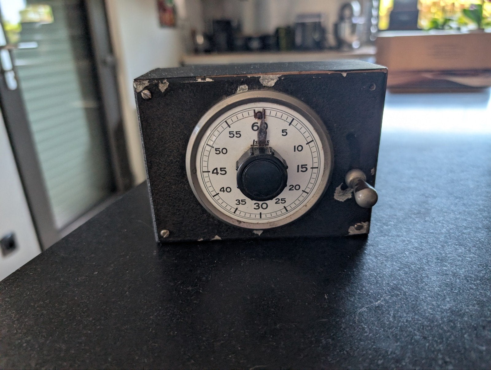 Minuteur mécanique vintage, Enlèvement