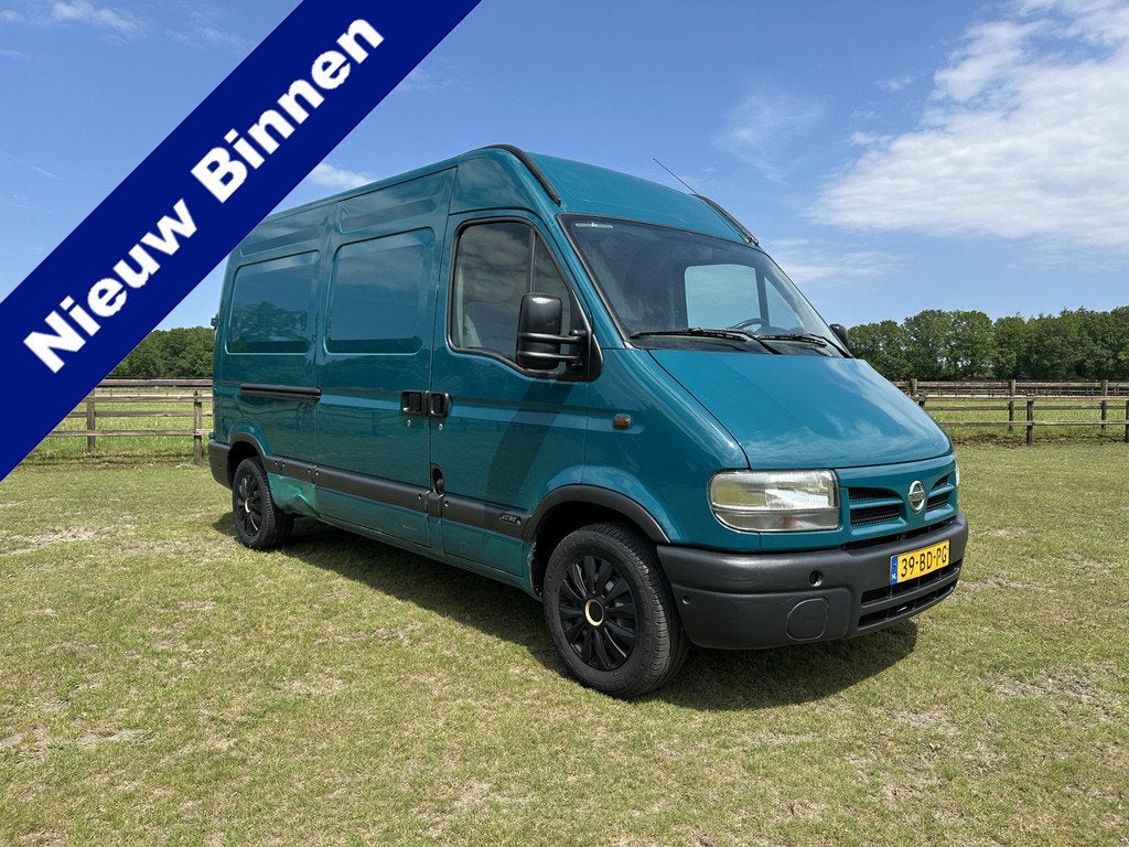 Nissan Interstar L2H2 2.2CDi '02 MARGE Trekhaak, Autos, Camionnettes & Utilitaires, Achat, Alarme, Verrouillage central, Porte coulissante