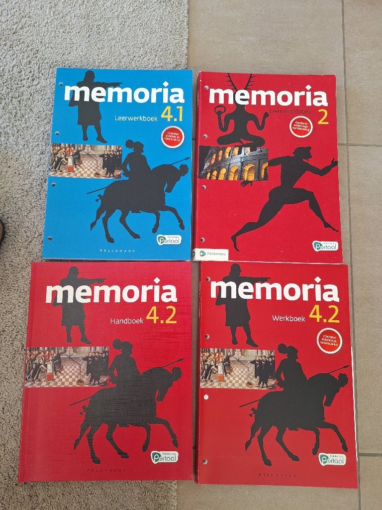 Geschiedenisboeken middelbaar memoria, Boeken, ASO, Geschiedenis, Nieuw, Ophalen of Verzenden