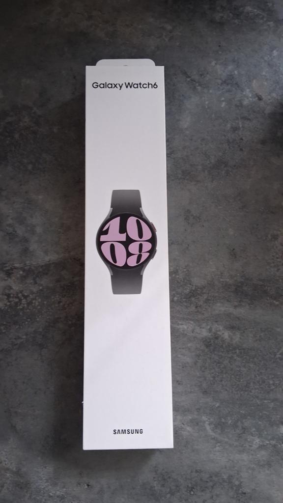 Galaxy Watch 6 Samsung, Handtassen en Accessoires, Smartwatches, Samsung Galaxy Watch 6, Zwart, Ophalen of Verzenden, Zo goed als nieuw