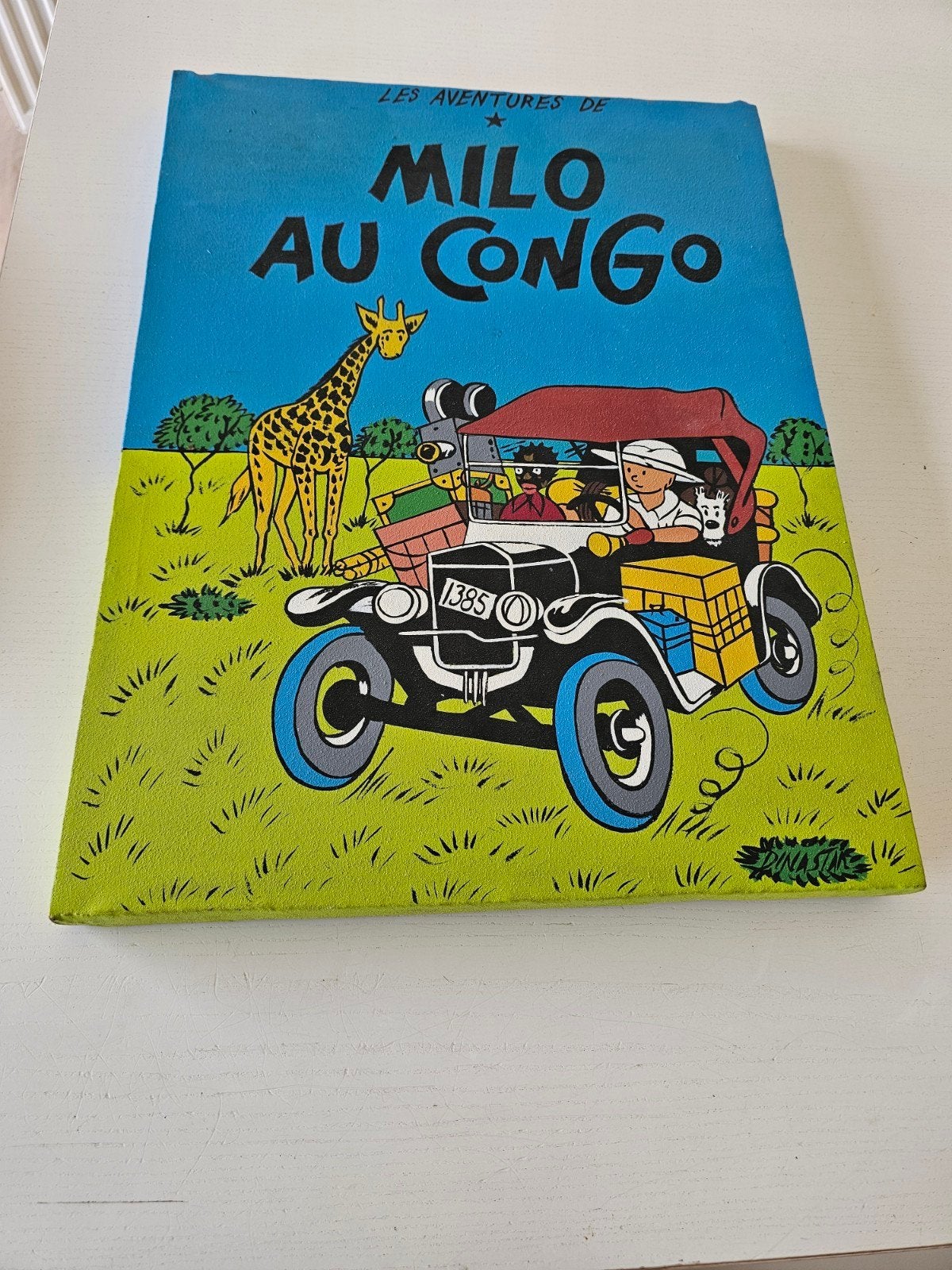 tintin MILO AU CONGO, Ophalen of Verzenden