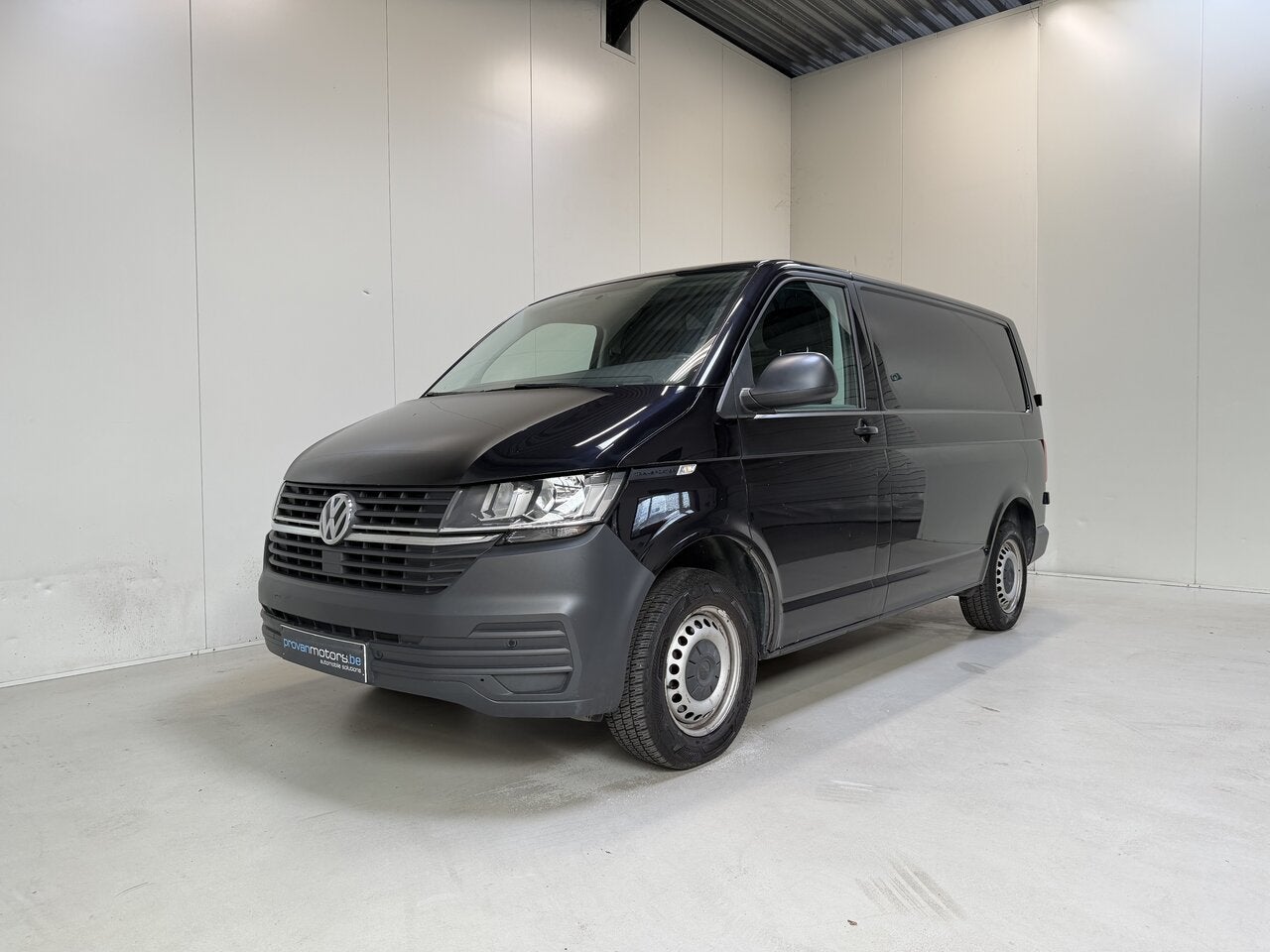 Volkswagen T6 2.0 TDI Man. - 3pl - Airco - Radio - Goede st, Euro 6, Zwart, Grijs, Particulier