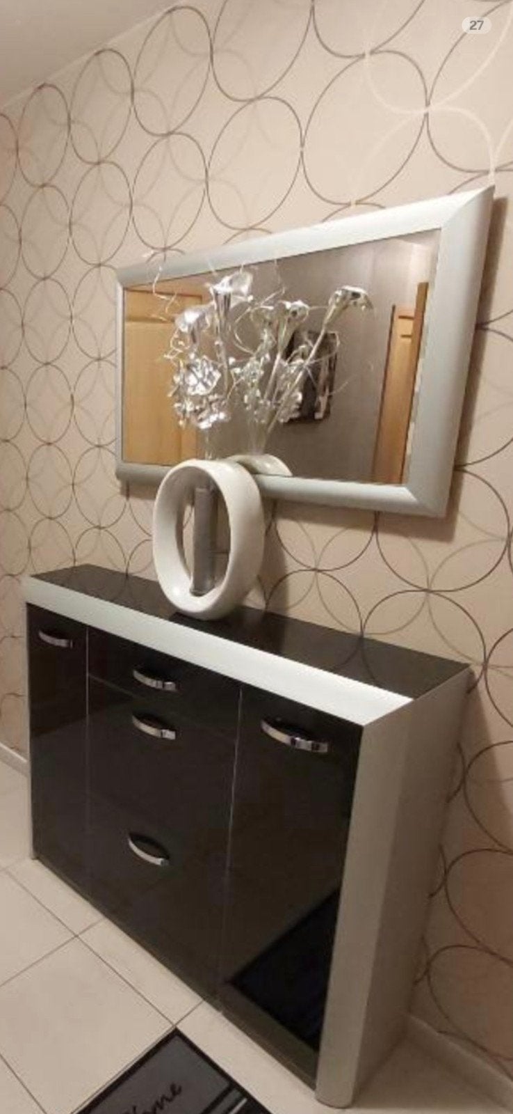 Porte manteau + armoire chaussures + miroir - 275€, Enlèvement