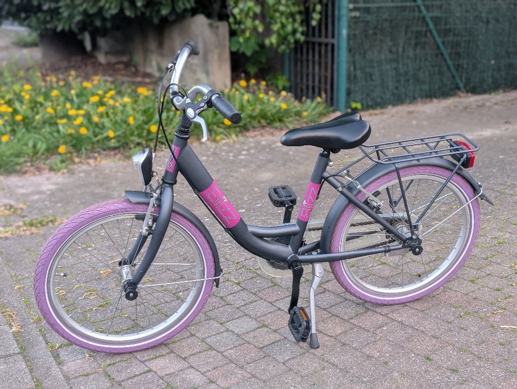Meisjesfiets 20 inch, merk BFK, Frein sur jante, Comme neuf, BikeFun Kids (BFK), Frein à main