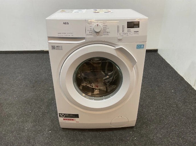 Wasmachine AEG LF61R840, Ophalen, Gebruikt, Energieklasse A of zuiniger, Voorlader