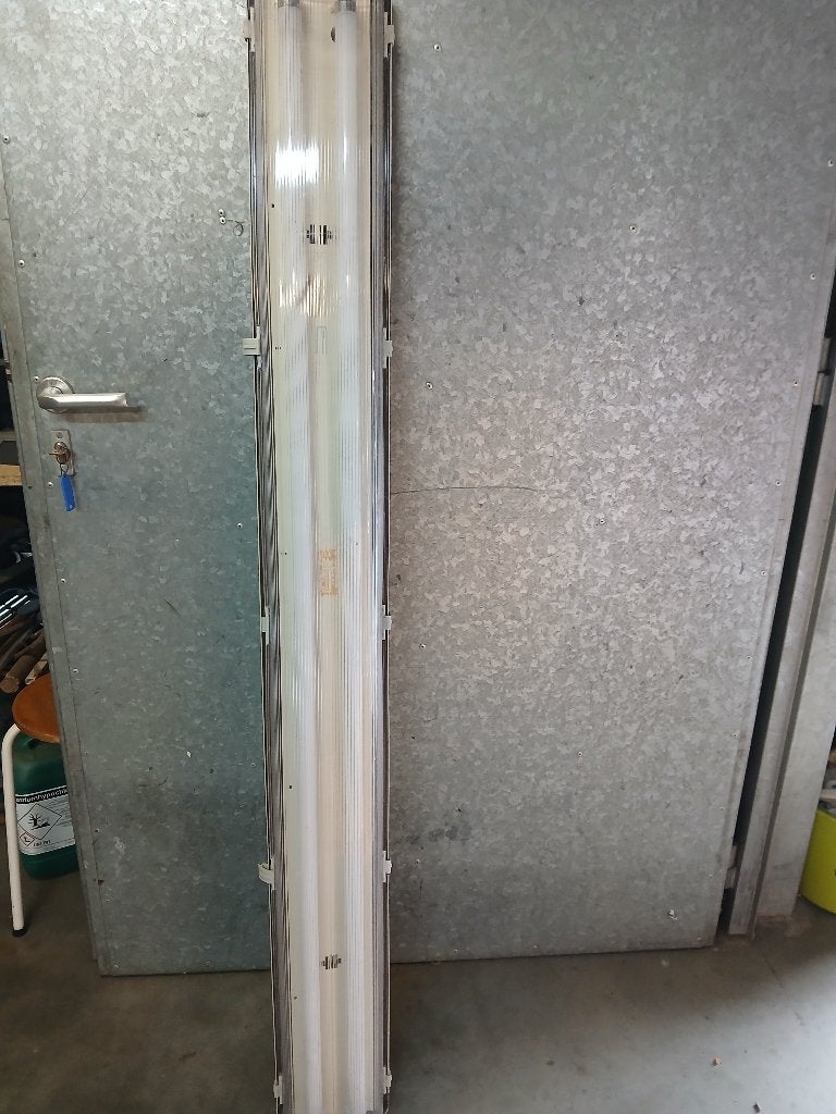 tl lamp led tl, Ophalen, Gebruikt, Lamp met armatuur