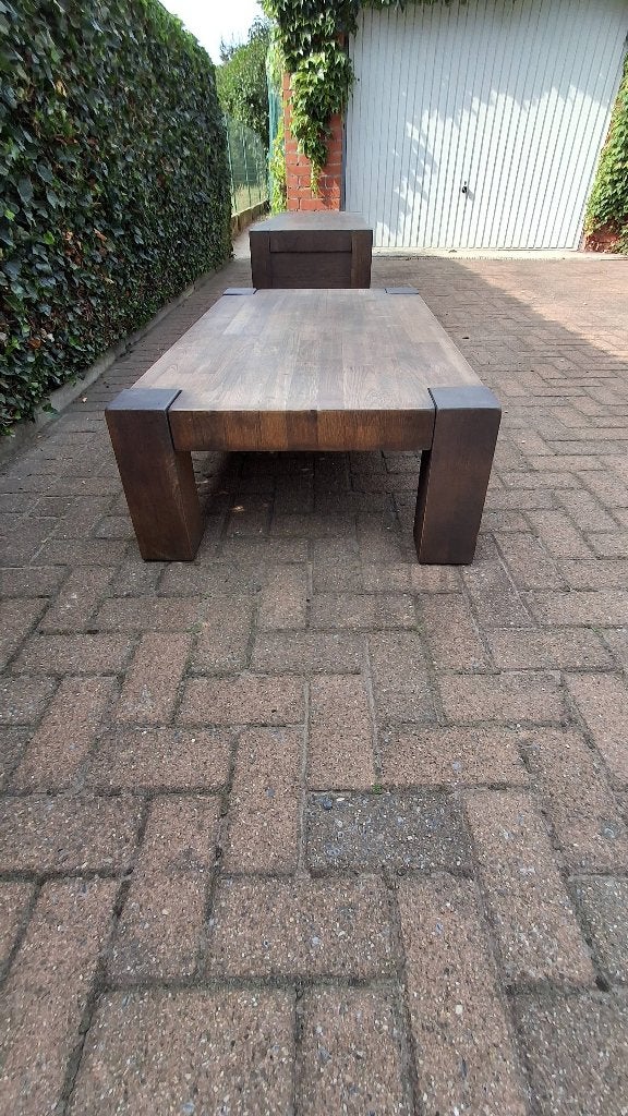 Tv meubel en salontafel, Huis en Inrichting, Ophalen, Gebruikt, Overige houtsoorten