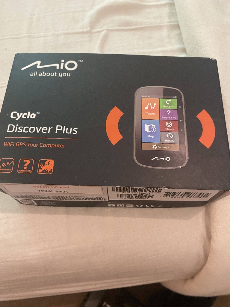 Fiets GPS Mio Discover Plus, Fietsen en Brommers, Ophalen, Zo goed als nieuw, Mio