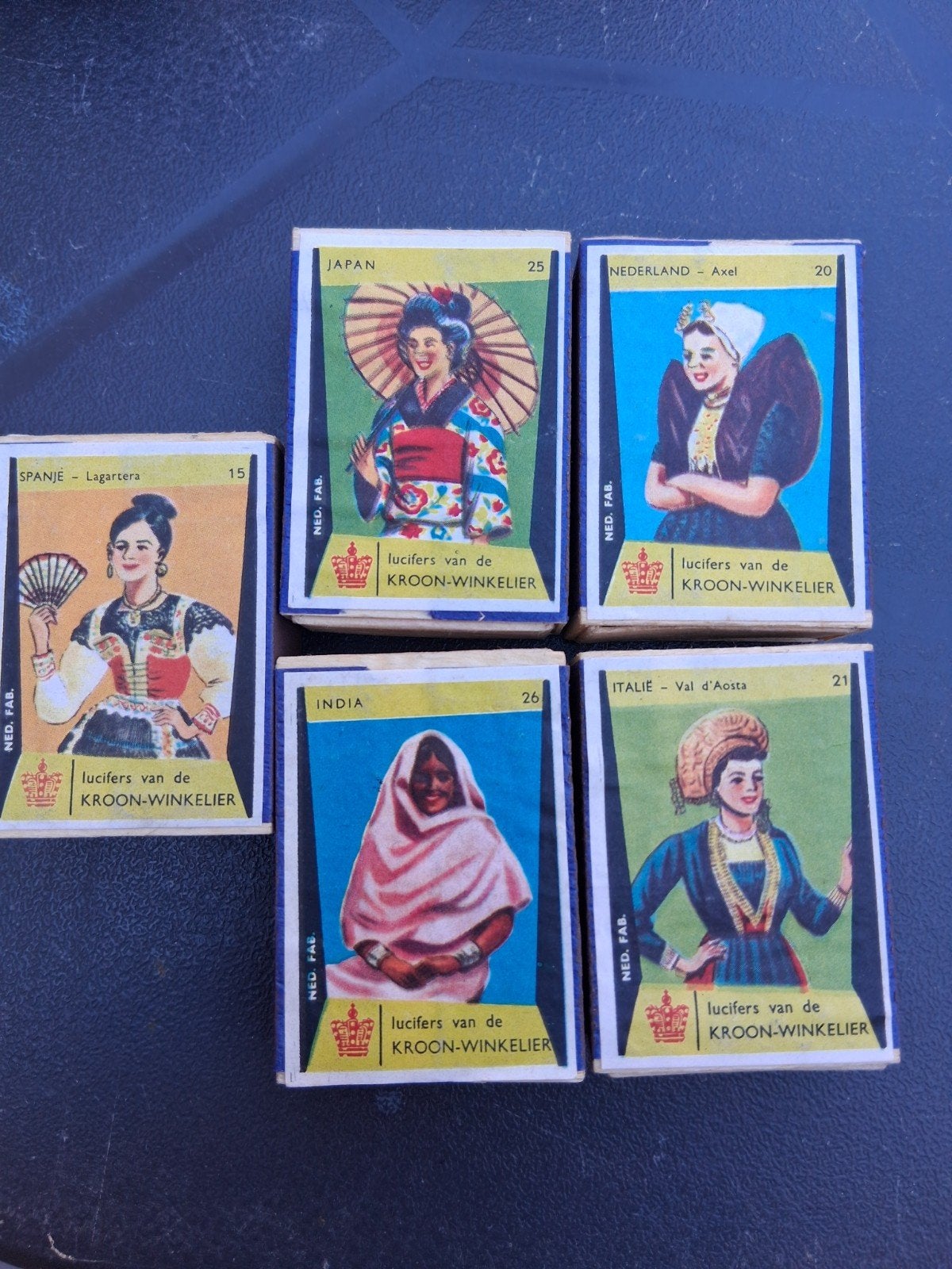 boîtes d'allumettes, Enlèvement