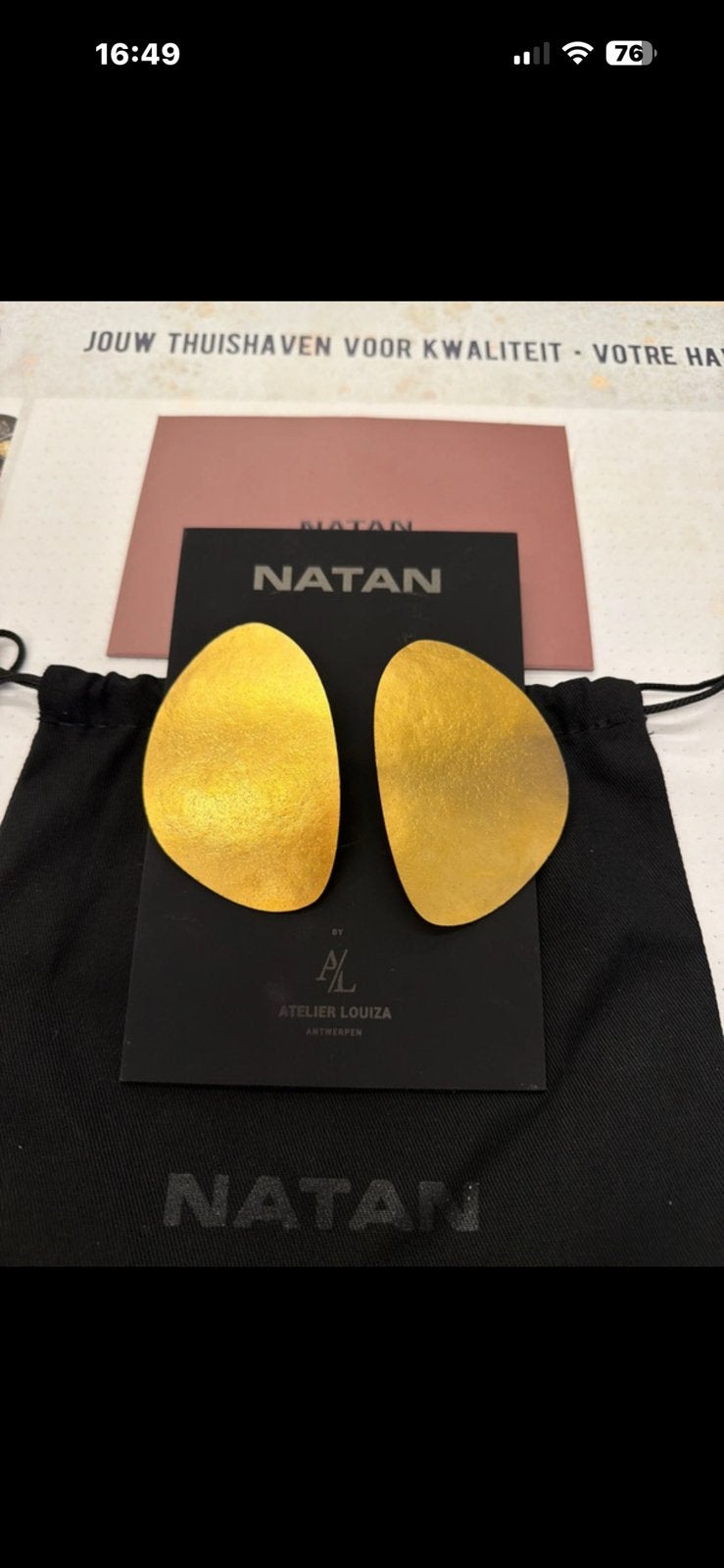 Natan prachtige oorbellen, Enlèvement, Neuf