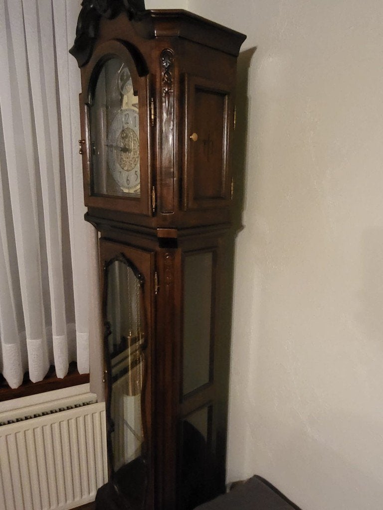 antieke staande klok, Antiek en Kunst, Ophalen