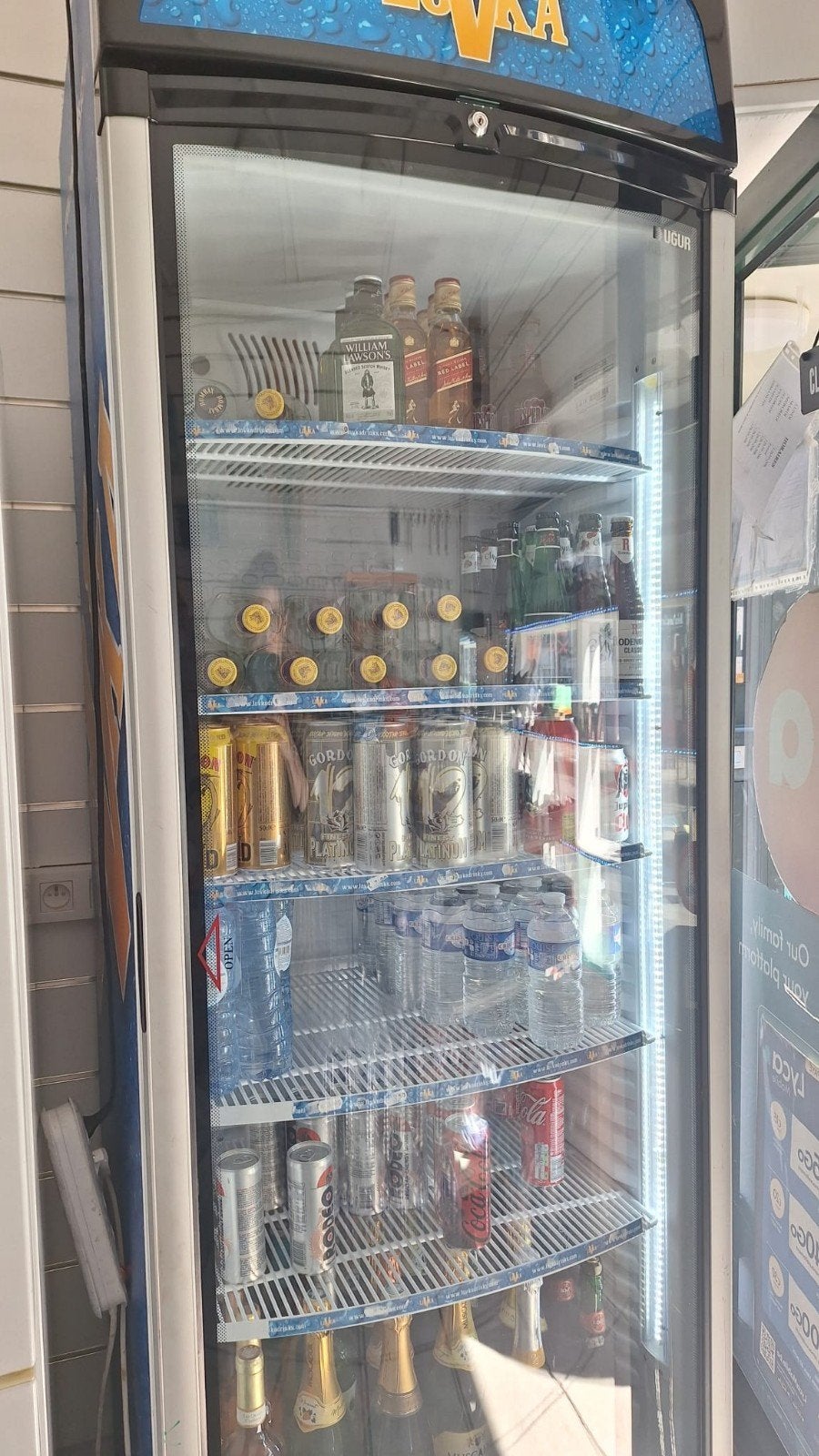 Frigo vitrine professionnel pour boisson, Enlèvement