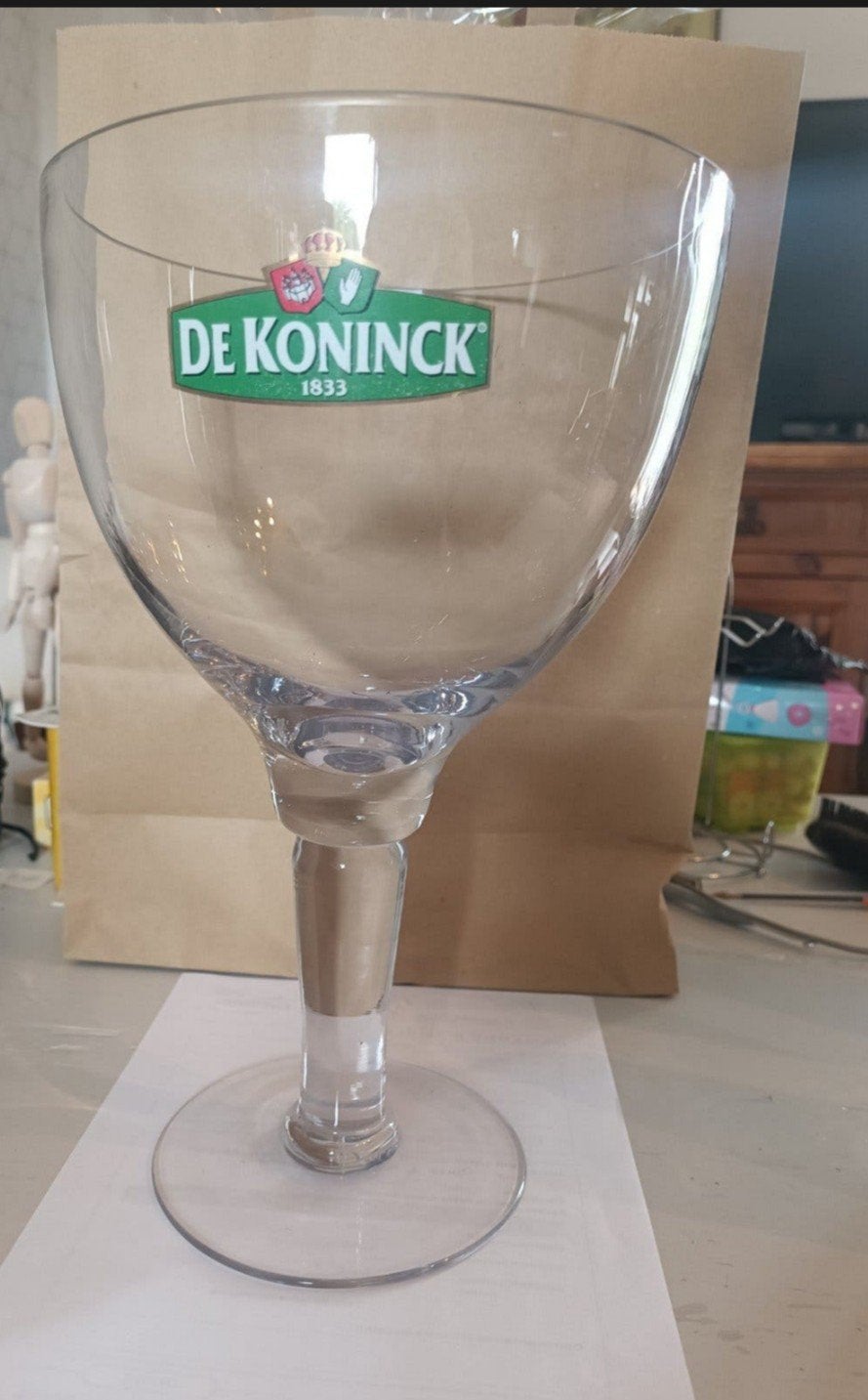 De Koninck 3 liter, Verzamelen, Ophalen of Verzenden, Nieuw, Glas of Glazen, De Koninck