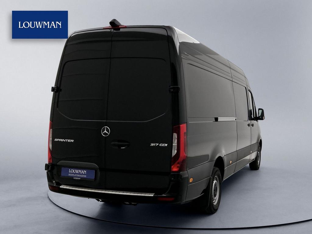 Mercedes-Benz Sprinter 317 1.9 CDI L3H2 Gratis 12 Maanden Ex, Auto's, Automaat, Zwart, Bedrijf, Diesel