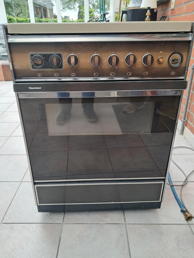 Gasfornuis + oven, Ophalen