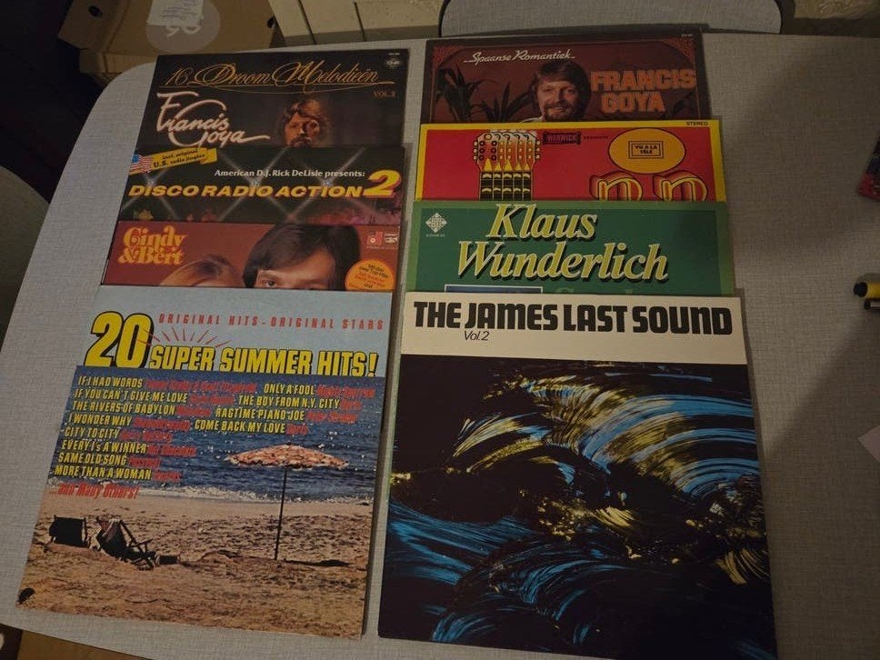 8 x LP varia., Cd's en Dvd's, Vinyl | Verzamelalbums, Ophalen of Verzenden, Zo goed als nieuw, LP