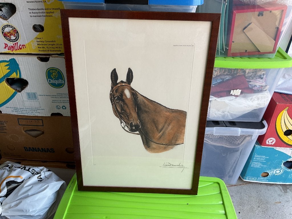 Ets, Antiek en Kunst, Kunst | Etsen en Gravures, Ophalen, Ets, Gesigneerd
