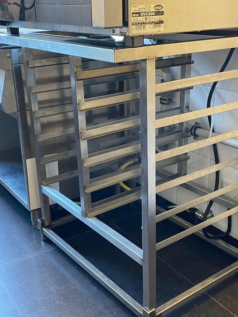 inox onderstel oven, Ophalen