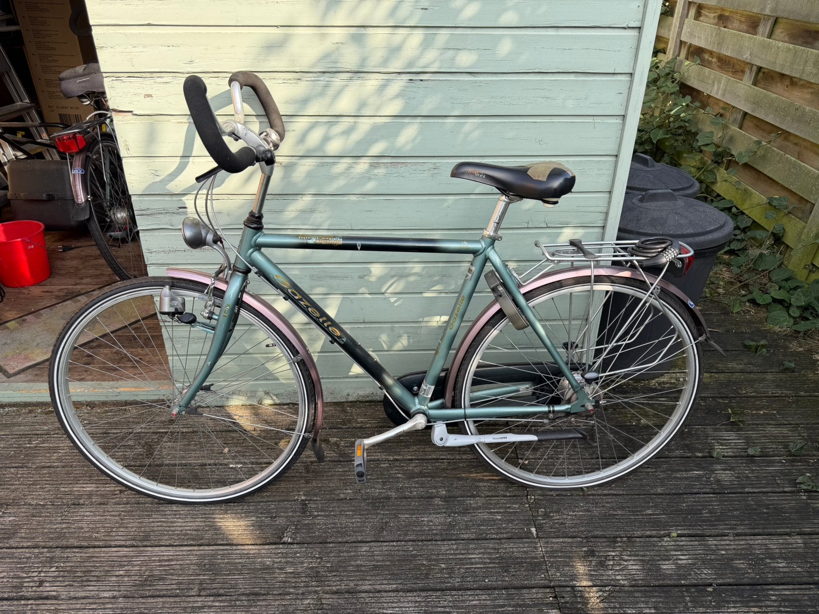Dames en herenfiets merk Gazelle, Enlèvement, Utilisé, Gazelle