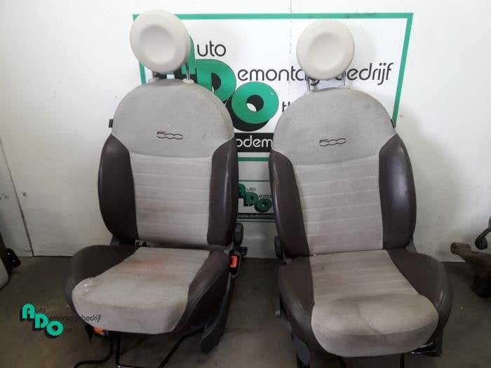 Bekleding Set (compleet) van een Fiat 500, Gebruikt, -, -, Ophalen of Verzenden