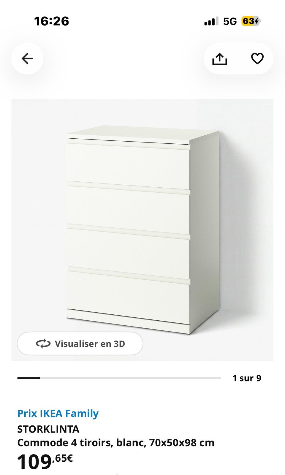 Armoire et commande IKEA, Enlèvement, Utilisé