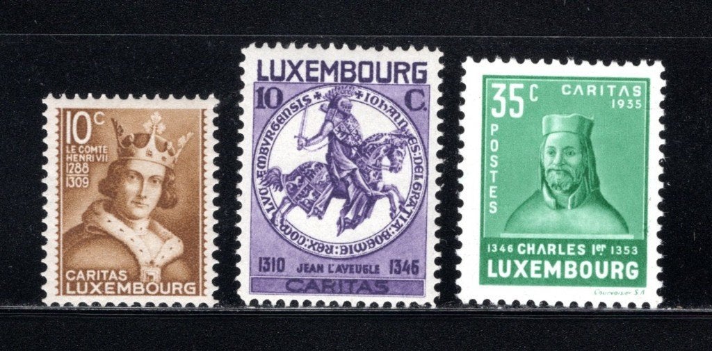 Luxembourg Lot 1933-1935 MH/MNH, Envoi, Luxembourg, Non oblitéré