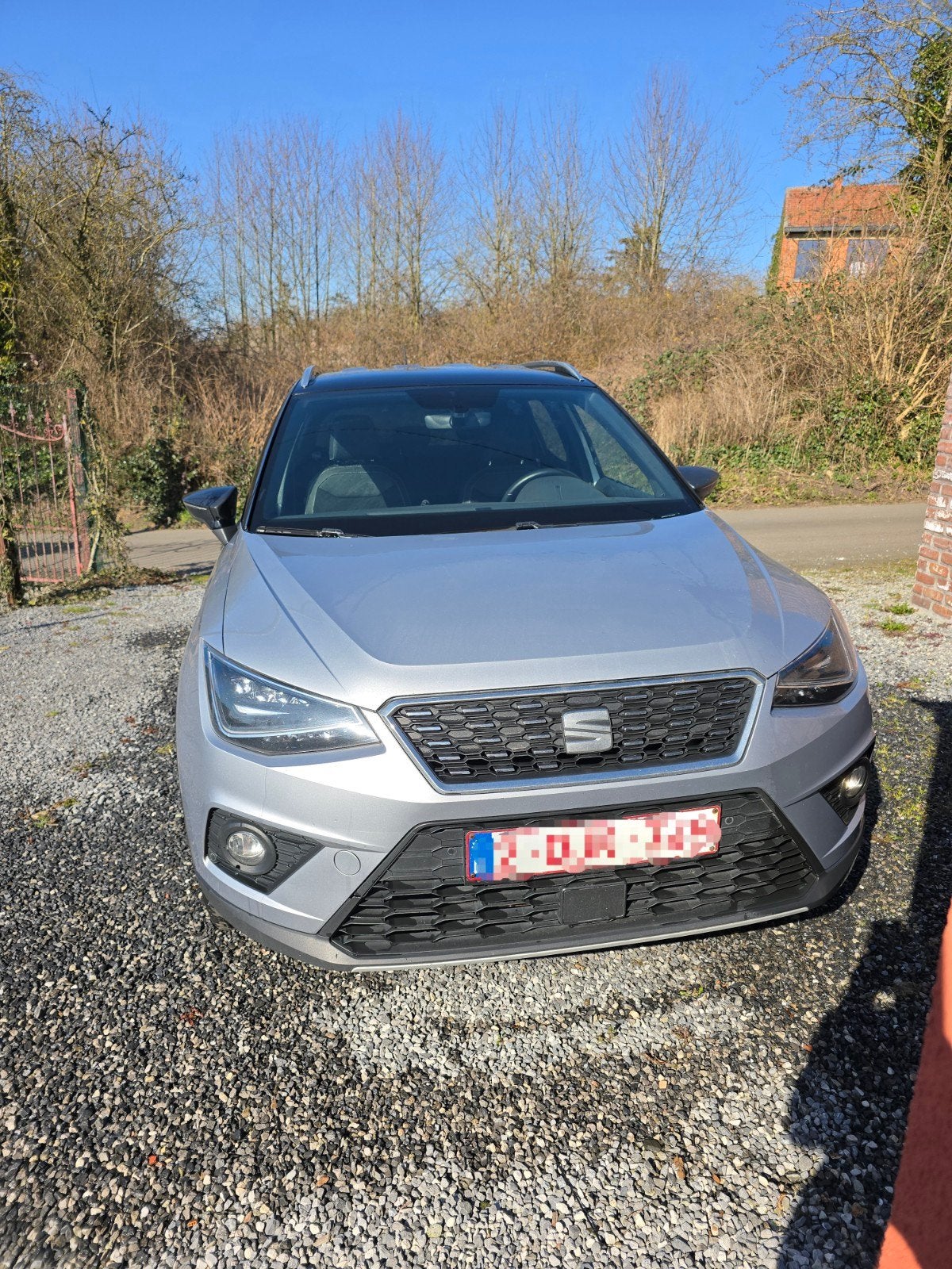Seat Arona Xcellence 1.0 TSI 90 ch – Très bien équipée, Auto's, Handgeschakeld, Particulier, 3 cilinders, Zilver of Grijs