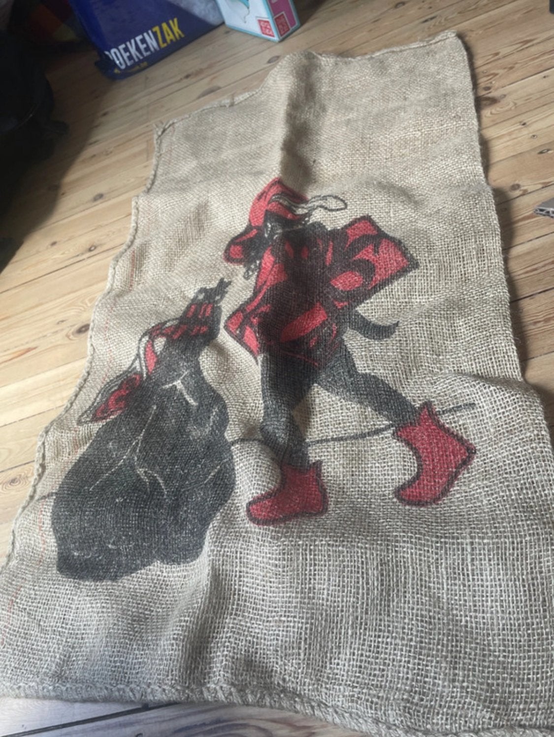 Jutezak sinterklaas, Diversen, Sinterklaas, Ophalen of Verzenden, Nieuw