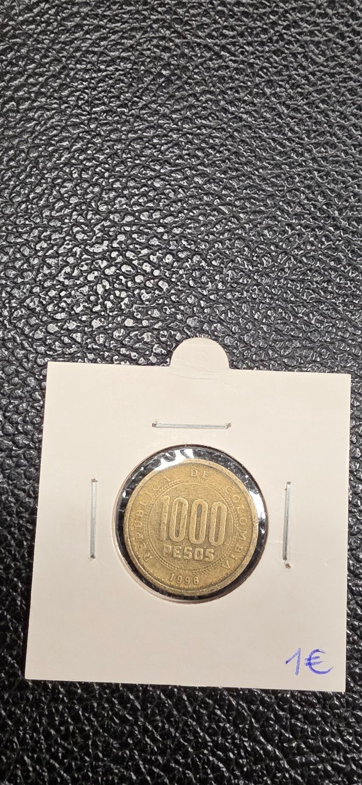 Colombia 1000 pesos 1998, Timbres & Monnaies, Monnaies | Pays-Bas, Enlèvement ou Envoi
