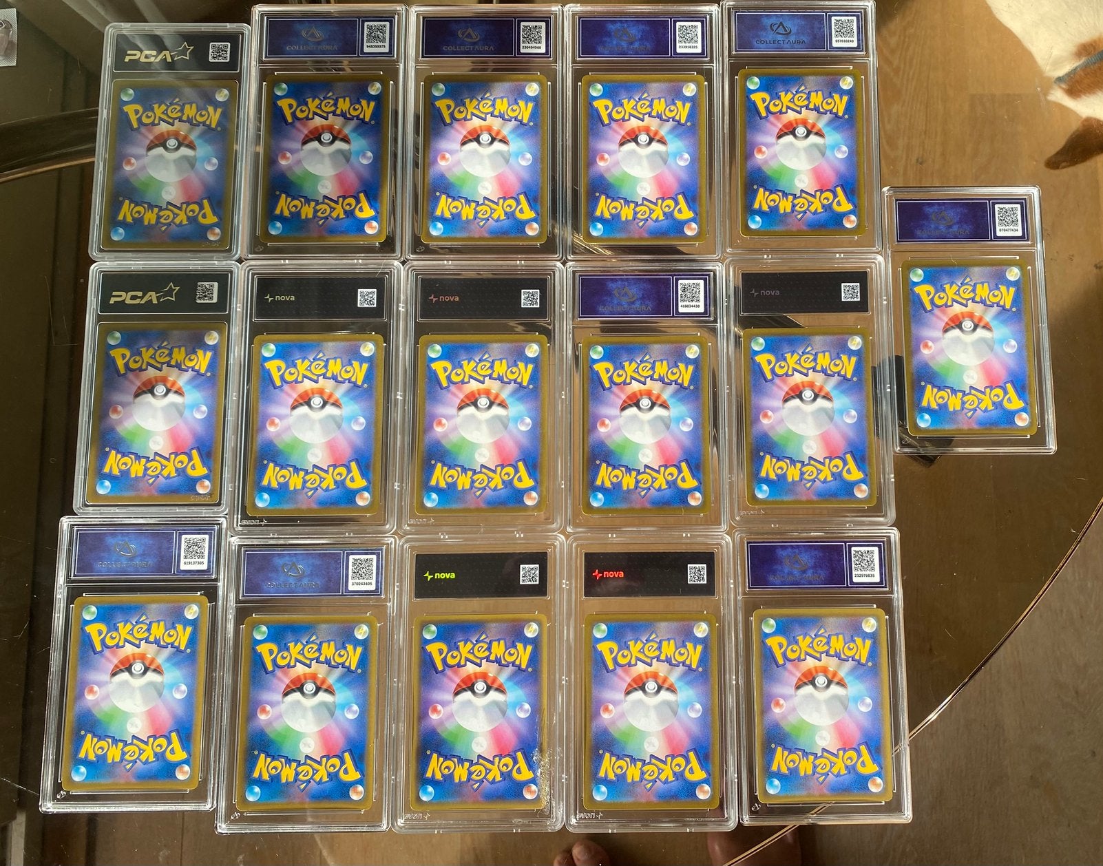 Partij van 16  Graded Japanse Pokémon Kaarten, Ophalen, Nieuw